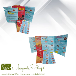 Cartas Menú